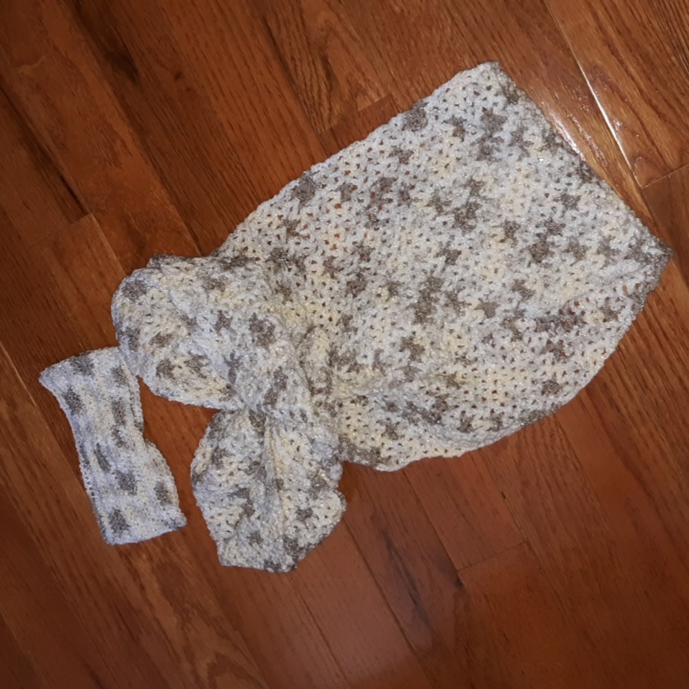 Handmade Infinity Scarf with matching Headband